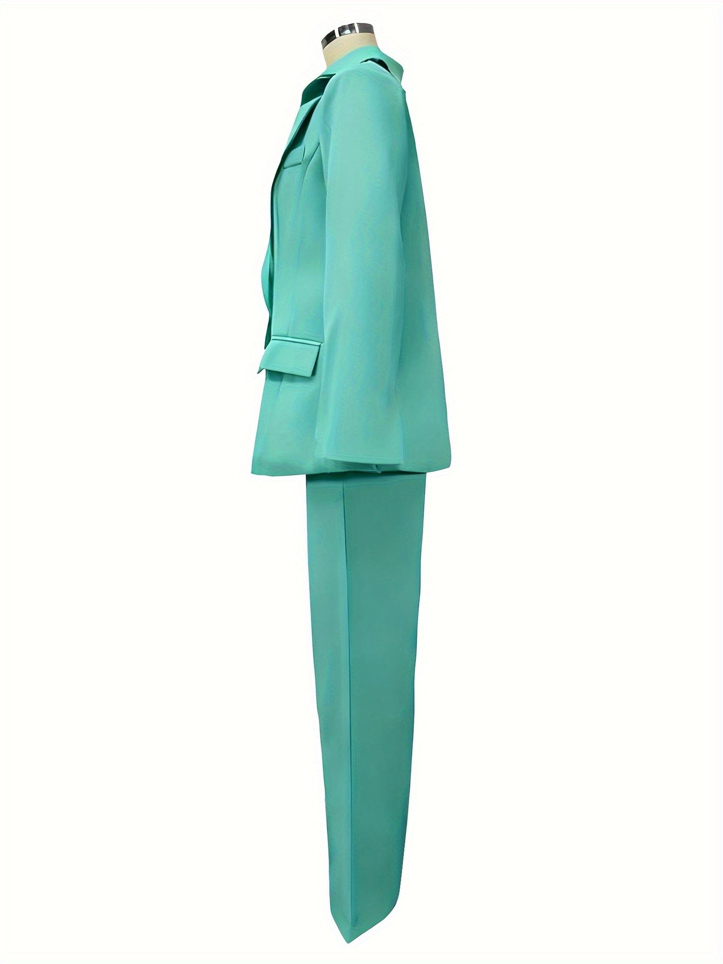 ARTPAGE Costume trois pièces pour les trajets quotidiens, style automnal : veste, pantalon et chemisier