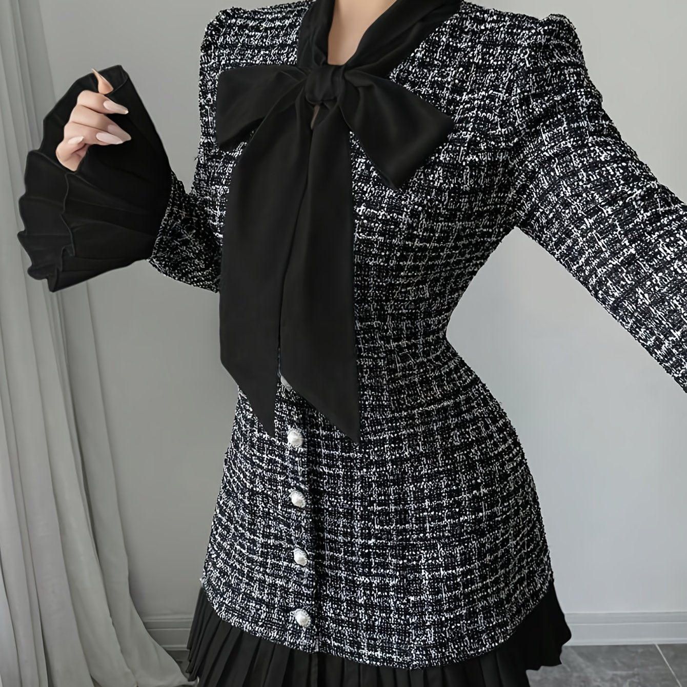 2025 New Spring/Autumn Fashion Elegant Waist-Defining Dress for Women