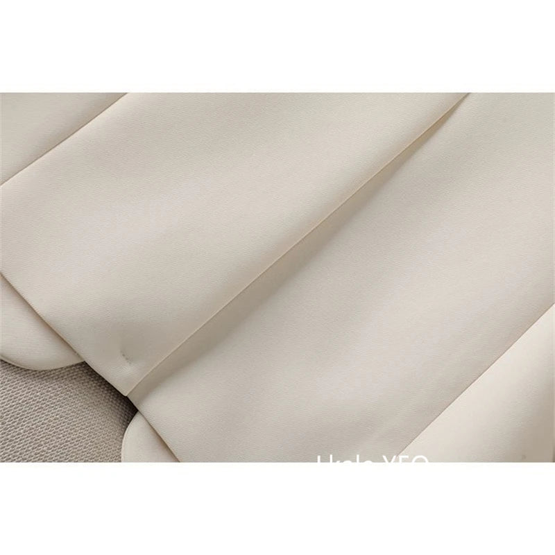 Women's Suit Jacket 2025 Spring Autumn High-grade Casual Female Blazer Coat Solid Temperament Korean Version Ladies Outerwear