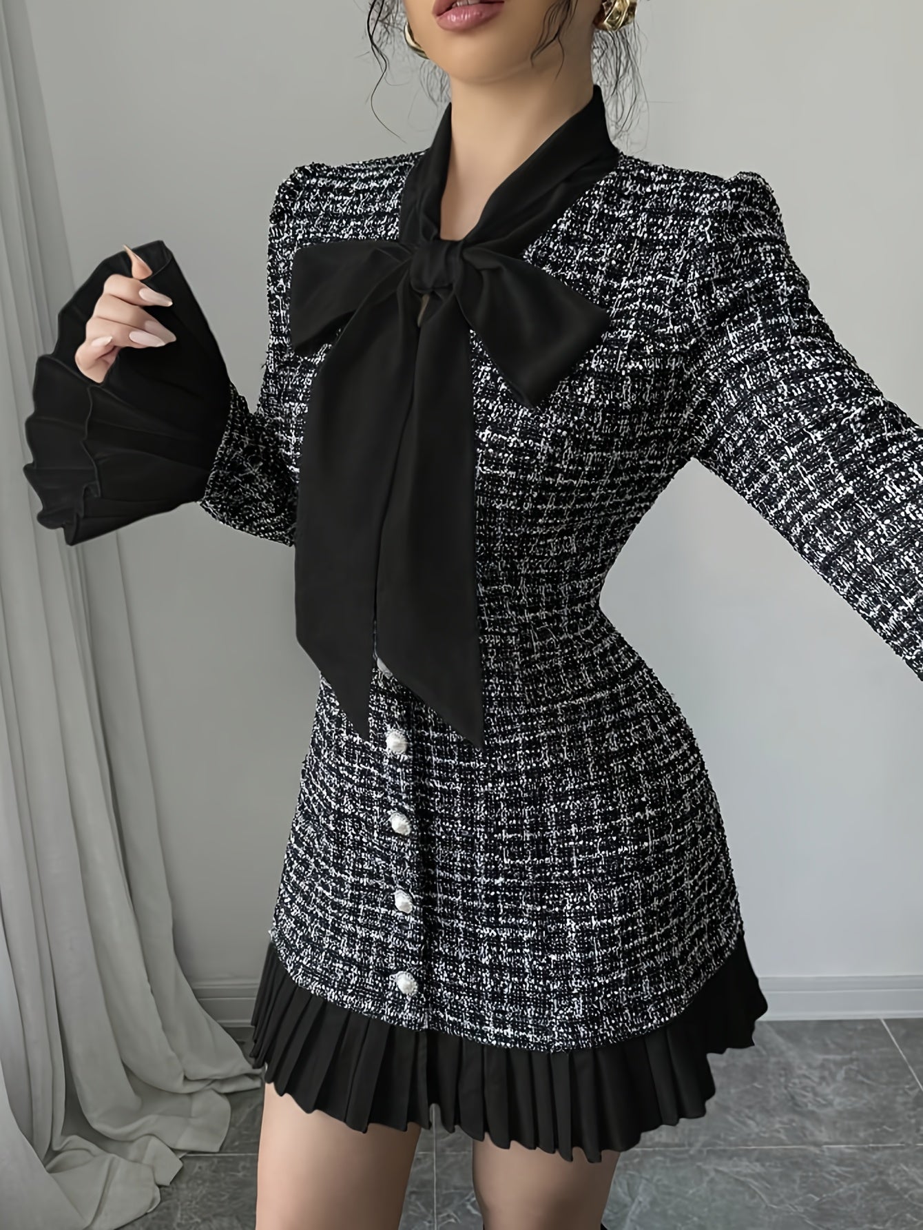 2025 New Spring/Autumn Fashion Elegant Waist-Defining Dress for Women